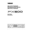 YAMAHA FX500 Owners Manual