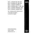 AEG LAV620WI Owners Manual