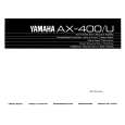 YAMAHA AX-400 Owners Manual
