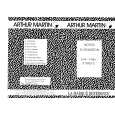 ARTHUR MARTIN ELECTROLUX LF0963-2 Owners Manual
