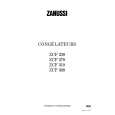 ZANUSSI ZCF399 Owners Manual
