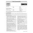 ZANUSSI ZWT260 Owners Manual