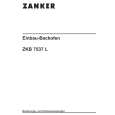 ZANKER ZKB7537L Owners Manual
