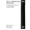 AEG LAV6553-W Owners Manual