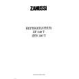 ZANUSSI ZF140T Owners Manual