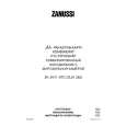 ZANUSSI ZK 24/11 ATO Owners Manual