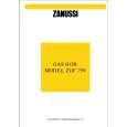 ZANUSSI ZGF759ICX Owners Manual