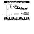 WHIRLPOOL RM278BXV6 Installation Manual