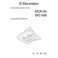 ELECTROLUX EFCR143X Owners Manual