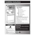 WHIRLPOOL YSF379LEKQ0 Installation Manual