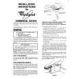 WHIRLPOOL CE2100XMW2 Installation Manual