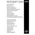 AEG ROTOSOFT3000B Owners Manual
