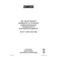 ZANUSSI ZK 21/11 AGO Owners Manual