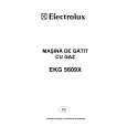ELECTROLUX EKG5609X Owners Manual