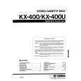 YAMAHA KX-400U Service Manual
