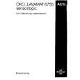 AEG LAV6755-W Owners Manual