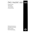 AEG FAV4051-WI Owners Manual