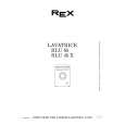 REX-ELECTROLUX RLU45X Owners Manual