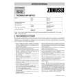 ZANUSSI ZWN2106 Owners Manual