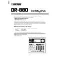 BOSS DR-880 Owners Manual