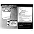 WHIRLPOOL RF3020XEW1 Installation Manual