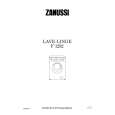 ZANUSSI F1232 Owners Manual