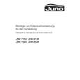 JUNO-ELECTROLUX JDK7130AF Owners Manual