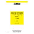 ZANUSSI WDS1072 Owners Manual