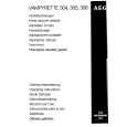 AEG VAMPYRETTE304 Owners Manual
