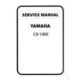 YAMAHA CR1000 Service Manual