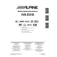 ALPINE IVA-D310 Owners Manual