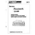 FRONTECH CX480 Instrukcja Serwisowa