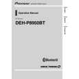 PIONEER DEH-P8950BT/XN/ES Owners Manual