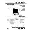 SONY X2R CHASSIS Service Manual