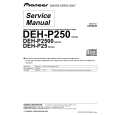 PIONEER DEH-P250-3 Manual de Servicio