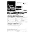 PIONEER CT-660 Service Manual