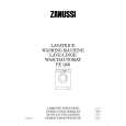 ZANUSSI FE1405 Owners Manual