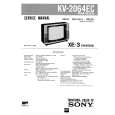 SONY KV2066EC Service Manual