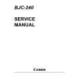 CANON BJC-240 Instrukcja Serwisowa