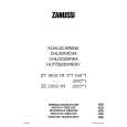 ZANUSSI ZC2502-1R Owners Manual