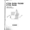 CASIO CTK-541 Podręcznik Użytkownika