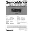 PANASONIC CQRD115 Service Manual