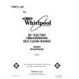 WHIRLPOOL RF365PXXW1 Parts Catalog
