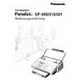 PANASONIC UF315 Owners Manual
