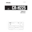 TEAC CR-H225 Instrukcja Obsługi