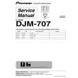 PIONEER DJM-707/WAXJ Instrukcja Serwisowa