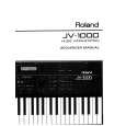ROLAND JV-1000 Owners Manual