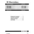 ELECTROLUX ER3408B Owners Manual