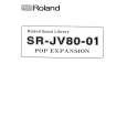 ROLAND SR-JV80-01 Owners Manual