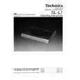 TECHNICS SL-L1 Manual de Usuario